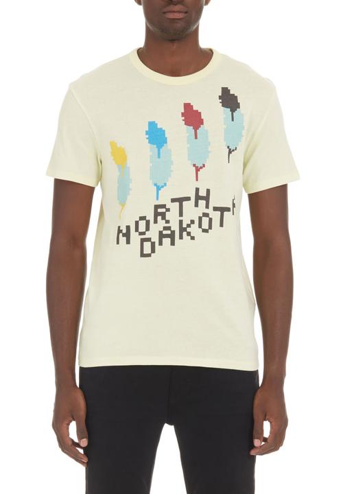 Levi’s® - Levi's® North Dakota-print T-shirt Yellow