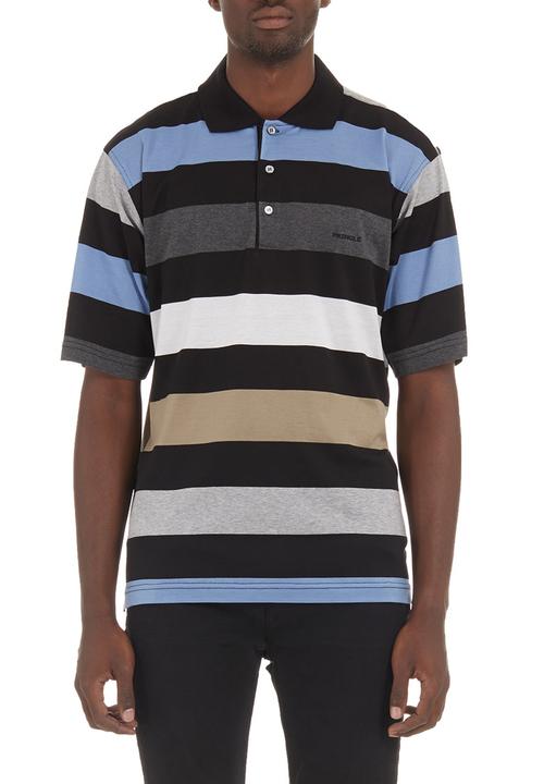 Pringle of Scotland - Palmers bay golfer Blue (mid blue)