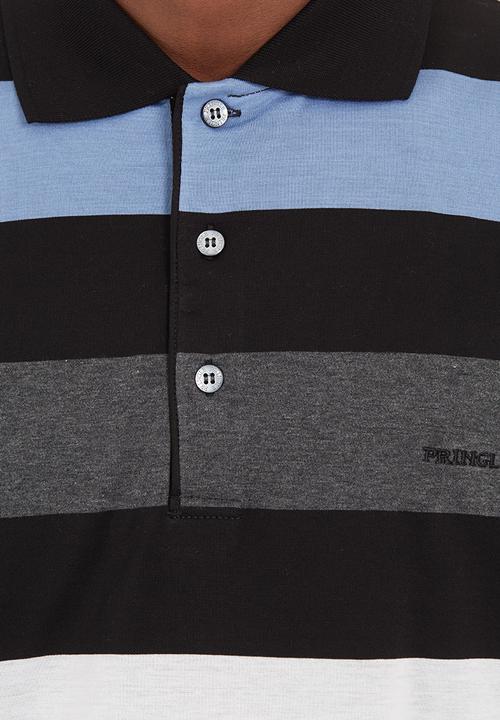 Pringle of Scotland - Palmers bay golfer Blue (mid blue)