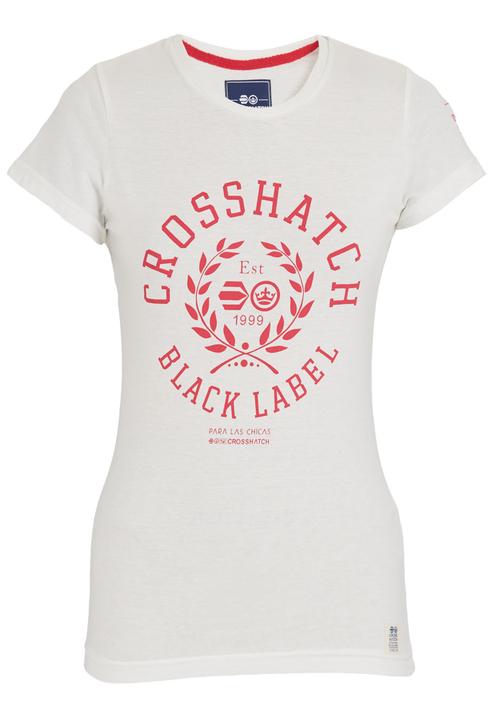Crosshatch - Penelope T-shirt  White