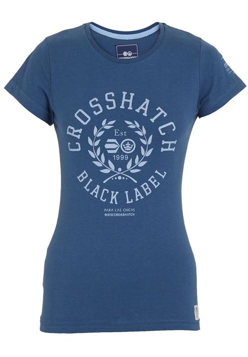 Crosshatch - Penelope T-shirt  Blue