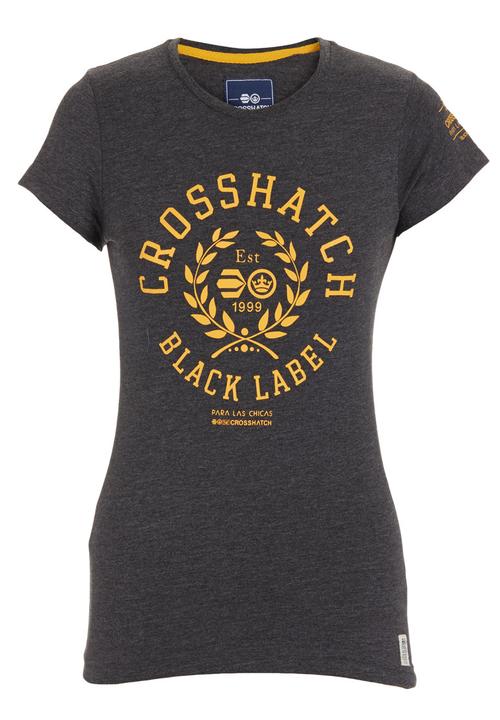 Crosshatch - Penelope T-shirt  Grey