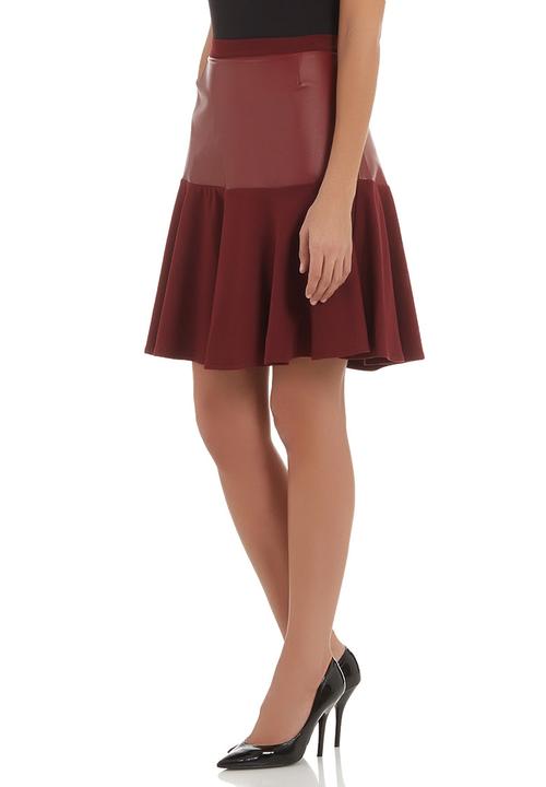 Amanda May - Fit-and-flare Skirt Red