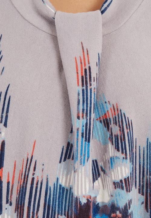 edit - Asymmetrical tunic Multi-colour