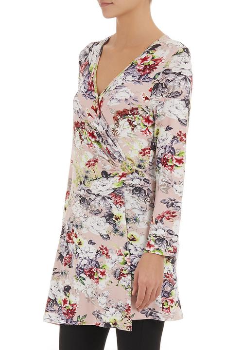 edit - Wrap tunic Multi-colour
