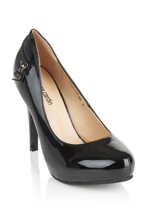 Court shoes Black Pierre Cardin Heels