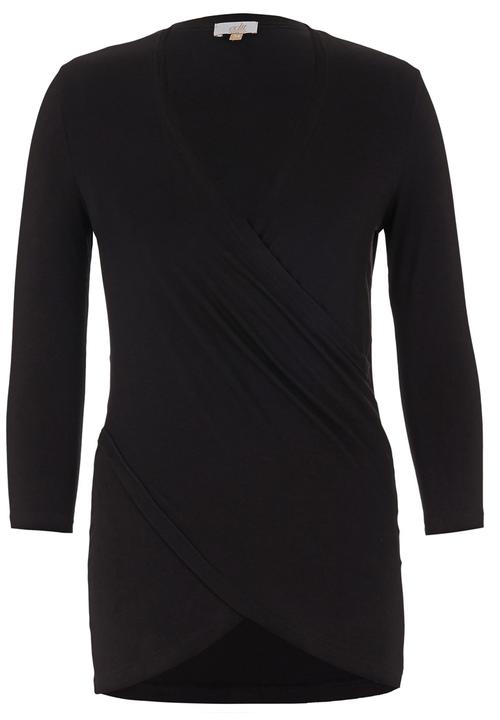 edit - Drape T-shirt Black