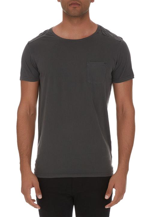 Deacon - Raid Quilted Tee Grey