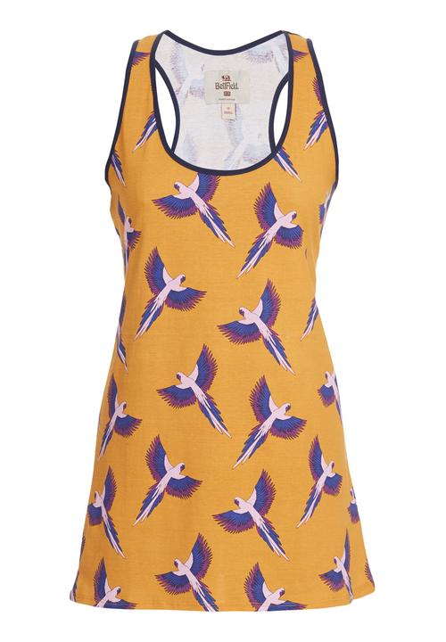 BellField - Parrot-print Vest Multi-colour