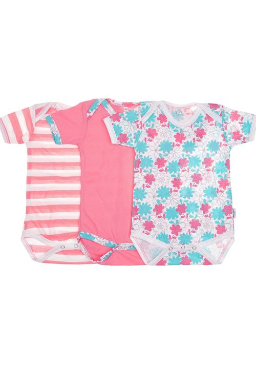 Precioux Baby - 3-pack Babygro Multi-colour