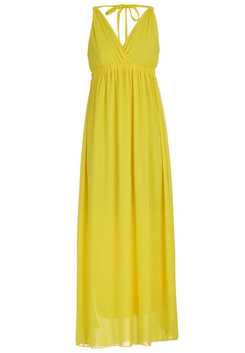 STYLE REPUBLIC - V-neck Maxi Dress Yellow