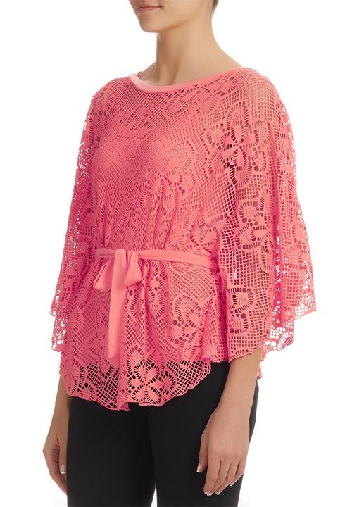 Revenge - Crochet Top Coral