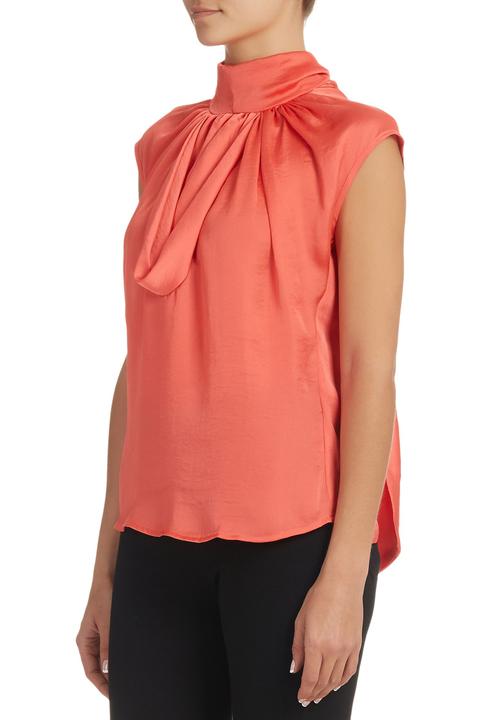 Gert-Johan Coetzee - Cowl Neck Top Orange