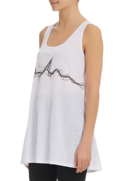 AMANDA LAIRD CHERRY - Felipe Tank Top White