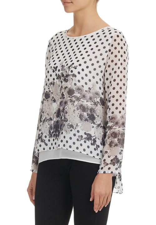 G Couture - Polka Dot Blouse Multi-colour