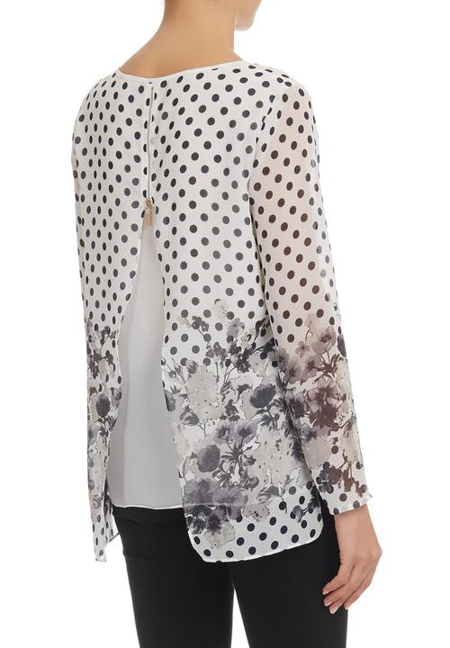 G Couture - Polka Dot Blouse Multi-colour