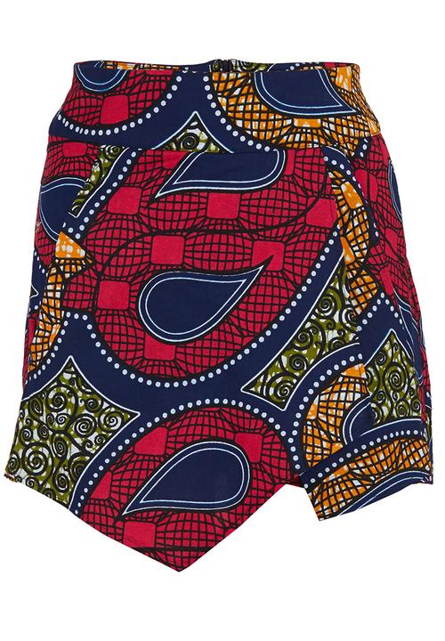 RICH CREATIVE FACTORY - Afro-print Mini Skirt Multi-colour