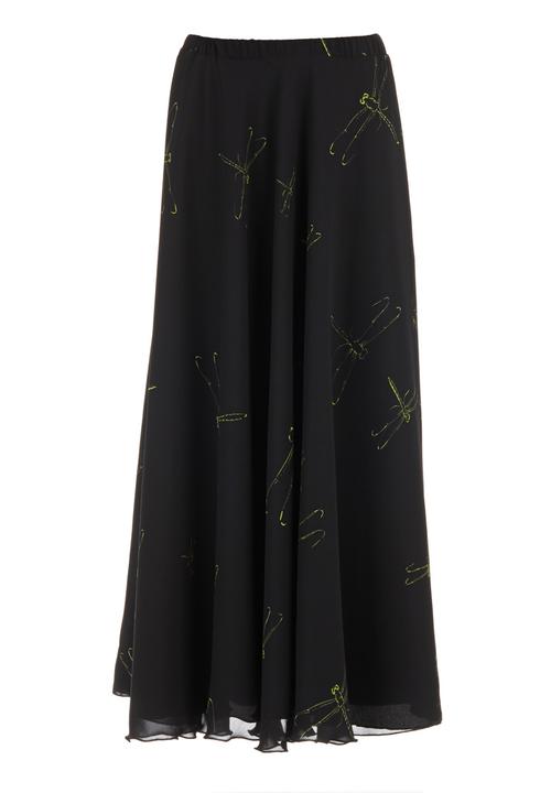TART - Dragonfly Maxi Skirt Black