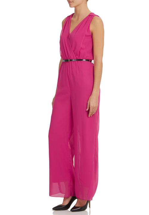 dark pink jumpsuit