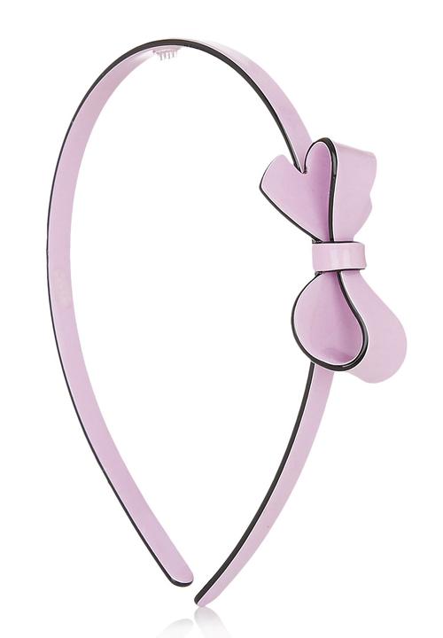 Pop Candy - Bow Aliceband Pale Purple
