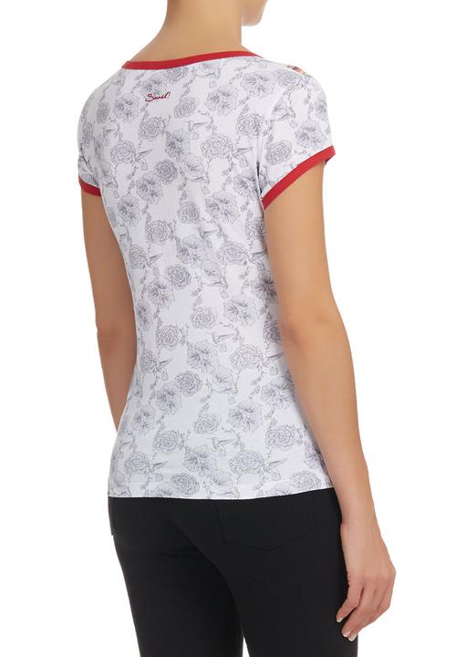Smash - Floral Abstract T-Shirt Multi-colour