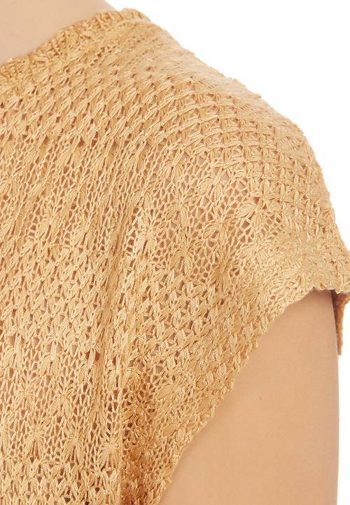 Smash - Knit T-Shirt Beige