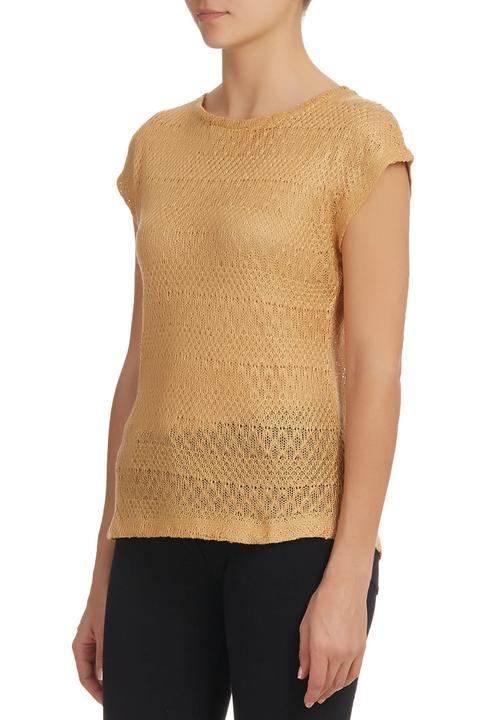 Smash - Knit T-Shirt Beige