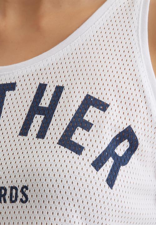All About Eve - Stanford Track Tank White