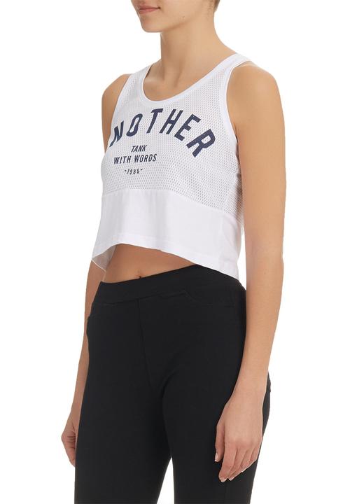 All About Eve - Stanford Track Tank White