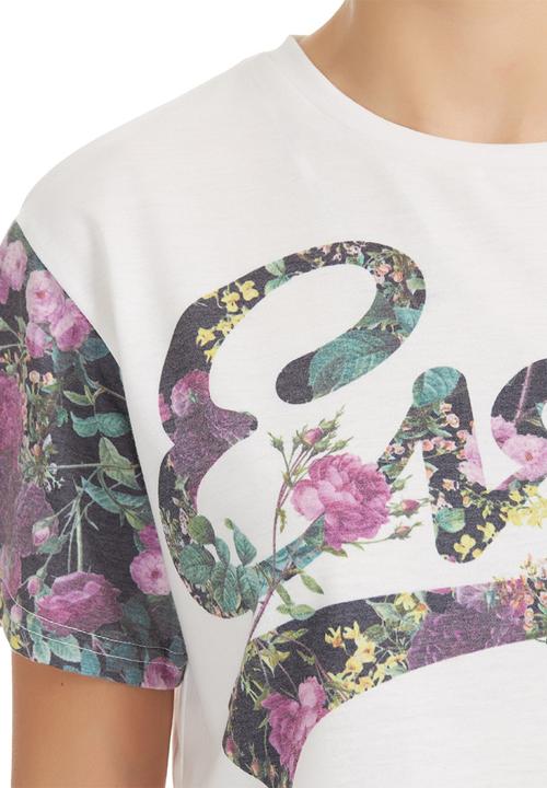 All About Eve - Eve Bloom Top White