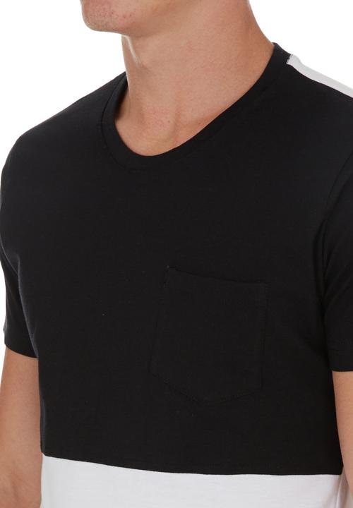 STYLE REPUBLIC - Crew-neck T-shirt Black