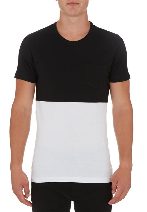 STYLE REPUBLIC - Crew-neck T-shirt Black