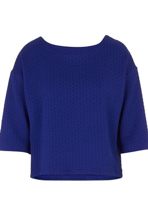 STYLE REPUBLIC - Boxy Top Cobalt