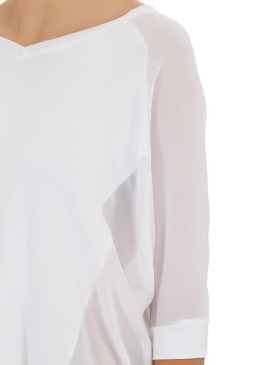 edit - Inset T-shirt White