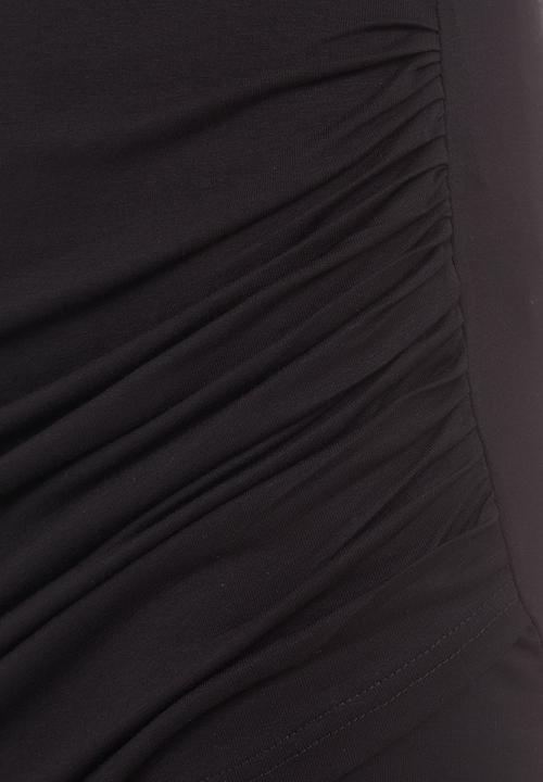 edge - High-waisted Mini Skirt Black