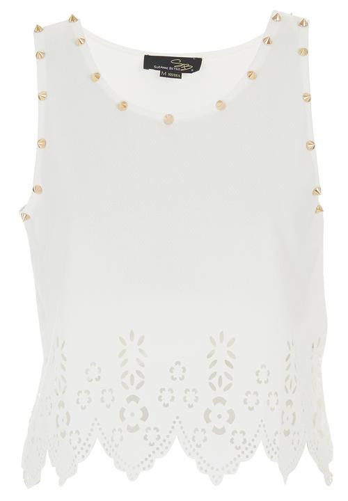 Ketz-ke - Cut-out Tank with Studs White