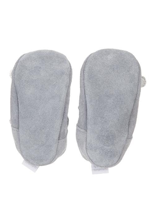 shooshoos - Grey ballet pumps with butterfly Mid Grey