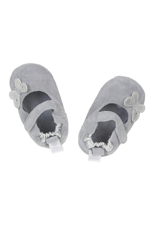 shooshoos - Grey ballet pumps with butterfly Mid Grey