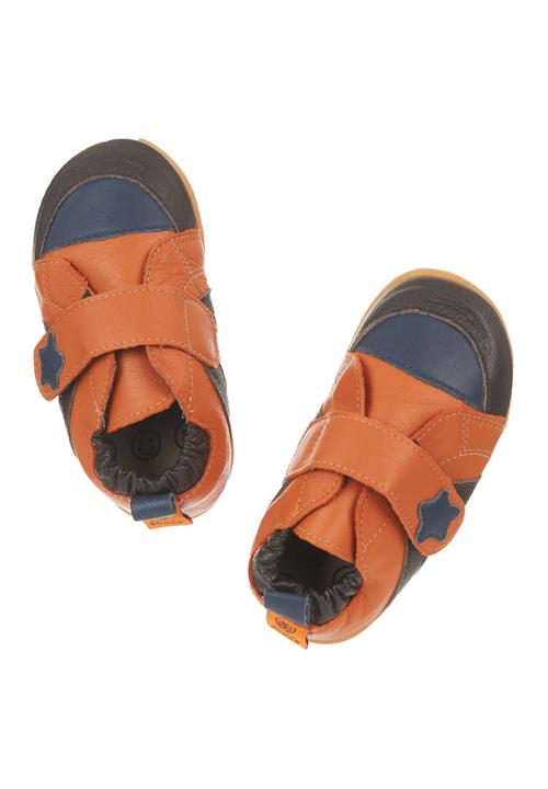 shooshoos - Leather Sneakers Orange/Brown