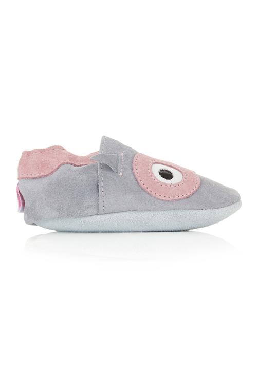 shooshoos - Grey pull on with Owl motif Pale Grey