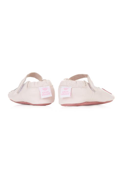 shooshoos - Pink LOVE ballet pump Pale Pink