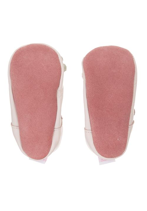 shooshoos - Pink LOVE ballet pump Pale Pink