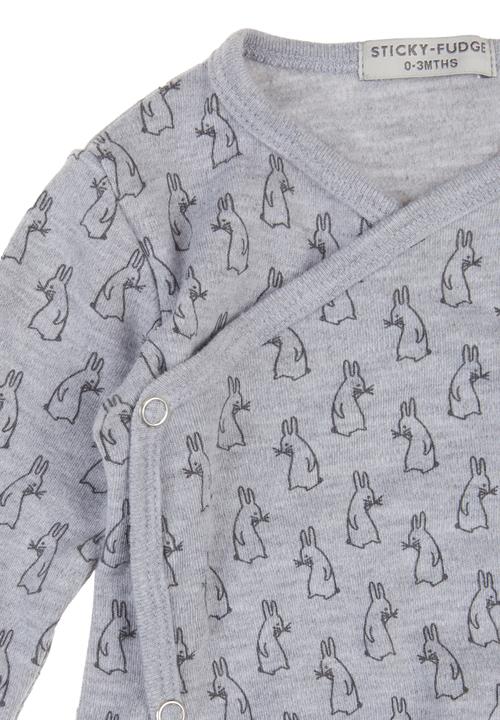 Sticky Fudge - Peter Babygro Grey