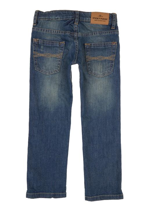 Sticky Fudge - SF Trendy Blauw jeans Mid Blue
