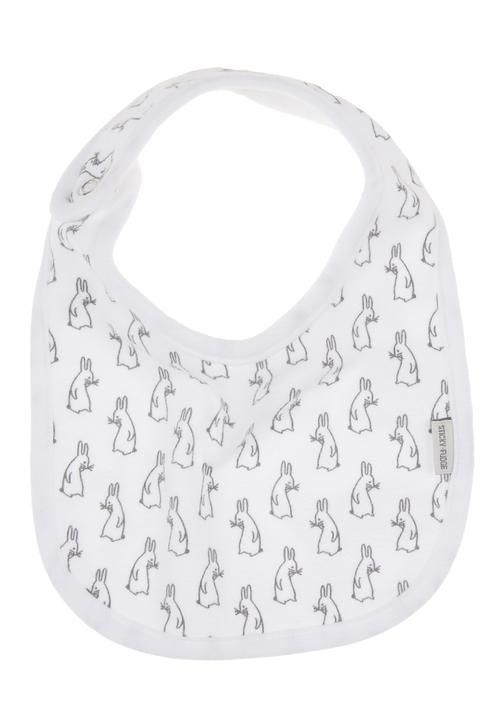 Sticky Fudge - Lisa Bib White