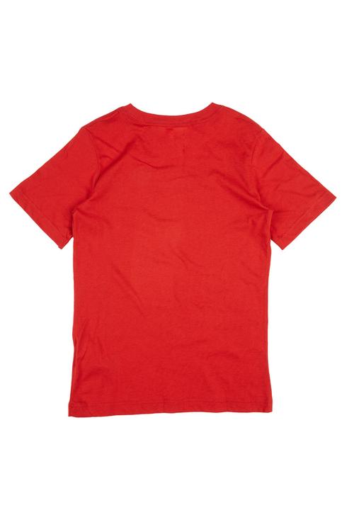 Converse - T-Shirt With Converse Print Dark Red