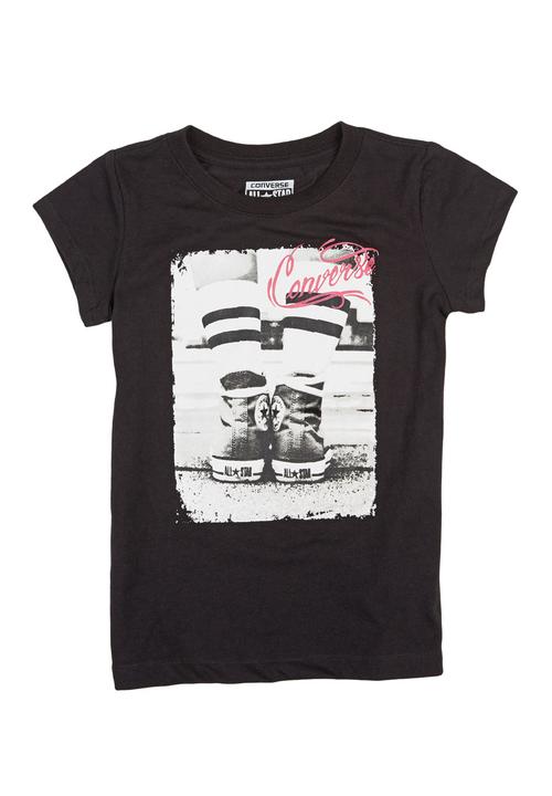 Converse - Vintage Print T-Shirt Black