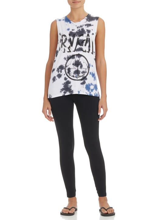 RVCA - Tie-dye Anchor T-shirt Multi-colour