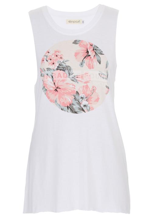 Rip Curl - Tropical-print Tank White