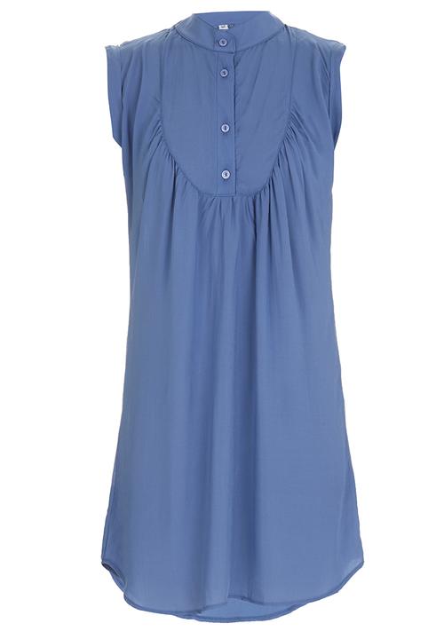 edge - Pintuck Sleepshirt Blue